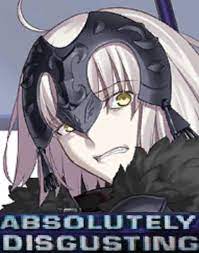 Alter Jeanne Absolutely Disgusting Fate Grand Order Jeanne Alter Fate Jeanne Alter Fate Anime Series