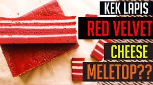 Indonesian desserts asian desserts brownie desserts brownie recipes red velvet cheesecake cake cheesecake bites layer cake recipes dessert recipes steam cake. Full Cara Membuat Kek Lapis Red Velvet Versi Bahasa Malaysia Youtube