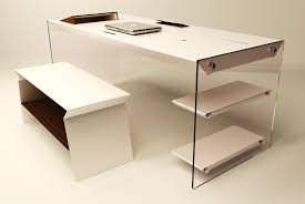 Ein weißer schreibtisch hellt deinen raum auf und gibt ihm ästhetische ausführung zu. Design Schreibtisch Designer Schreibtisch Aus Stahl Und Glas