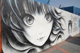 Stunning Anime Manga Graffiti Street Art Artist Unknown Street Art Artists Street Art Art