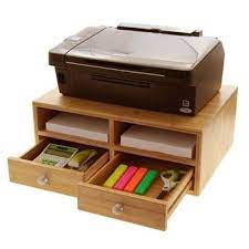 South shore printer stand (runners up). Bamboo Desk Tidy Organizer Printer Stand With Drawers View Bamboo Desk Tidy Organizer Printer Stand Refined Bam Product Details From Xiamen Refined Bam Tradin Desk Tidy Printer Stand Wooden Desk Organizer
