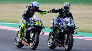 Sementara isu valentino rossi pensiun belum terjawab usai motogp 2020, fabio quartararo sudah dipastikan masuk tim pabrikan yamaha pada motogp 2021. Valentino Rossi Pensiun Ini Reaksi Para Pembalap Motogp Sport Tempo Co