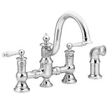 moen faucets kitchen faucets bridge