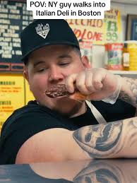 Boston Guys Walk Into New York Deli