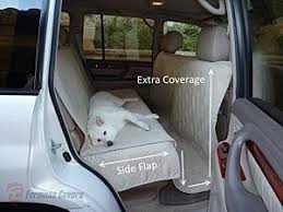Deluxe Quilted And Padded Car Back Seat Cover For Pets Covers Bench Seat The Back Floor And Up T Dog Car Seat Cover Dog Car Seats Waterproof Car Seat Covers