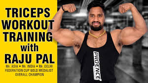 Triceps Workout Raju Mr India Bodybuilding Fitnessguru Workout Tips