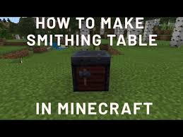 How To Make Smithing Table In Hindi Smithing Table Minecraft Minecraft Survival Smithing Table Youtube In 2020 Minecraft Survival Minecraft Survival