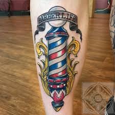 Download barber pole tattoo designs and use any clip art,coloring,png graphics in your website, document or collection of barber pole tattoo designs (34). Latest Barber Pole Tattoos Find Barber Pole Tattoos