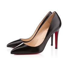 Pigalle 100mm Black Leather Christian Louboutin Wedding Shoes Christian Louboutin Pigalle Christian Louboutin