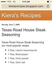 Pin By Kim On Tried Liked Steak Seasoning Texas Roadhouse Steak Seasoning Seasonings