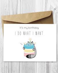 Birthday surprise cat and fish card. Pin On Cards