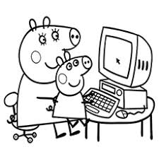 Maybe you would like to learn more about one of these? Top 35 Free Printable Peppa Pig Coloring Pages Online