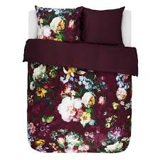 Grand drap et ses 2 taies d'oreiller en lin vert clair. Essenza Fleur Housse De Couette Grande Taille 260x200 220 Cm 2 Taies D Oreiller 60x70 Cm Burgundy Cdiscount Maison