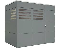 Gartenhaus Skan Holz Crosscube Haus Brisbane 2 253 X 169 Cm Schiefergrau Gartenhaus Holz Und Haus