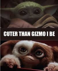 Star Wars Baby Yoda And Gizmo Star Wars Pictures Yoda Star Wars