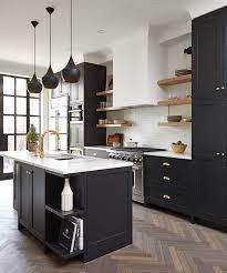 30 Dark Moody Kitchens That Are Totally Dreamy Interior Design Kitchen Kitchen Cabinet Remodel Kitchen Style