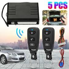 Many use it as a convenience, as they can unlock all the doors at the another button locks the car. Universal Car Door Lock Vehicle Keyless Entry System Auto Remote Central Kit 12v Ebay