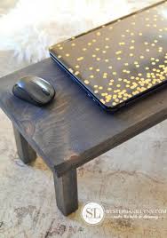 A lap desk can help you stay productive when away from a table while keeping you cool when you're using your laptop on your actual lap. Diy Laptop Desk How To Build A Lap Desk Bystephanielynn Diy Laptop Diy Laptop Stand Lap Desk