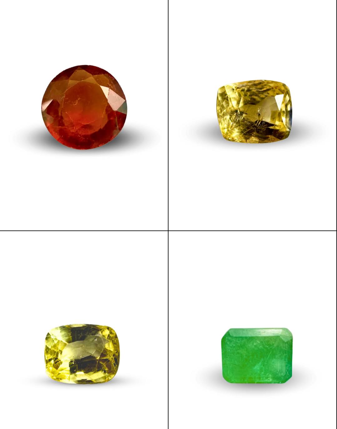 PUKHRAJ / PANNA / GOMED GEMSTONES product image