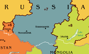 Krasnoyarsk Vremya V Krasnoyarske Karta Krasnoyarska