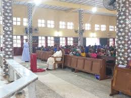 Bishop Isizoh: Parish Community Rosary at St John's Parish, Oba. Nigeria