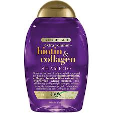 You're probably already getting the daily recommended amount of biotin. Ogx Biotin Collagen Extra Volume Extra Strength Shampoo Ulta Beauty