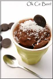 Glace Au Chocolat Et Lait De Coco Ok Ce Bon En 2020 Glace Au Chocolat Glace Alimentation