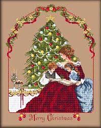 Merry Little Christmas Cross Stitch Chart