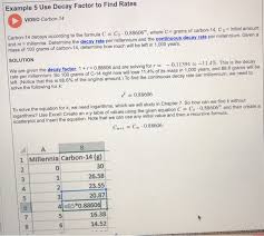 What is 4 millenia in years? Exponential Growth Carbon 14 Dating Carbon 14 Is An Chegg Com