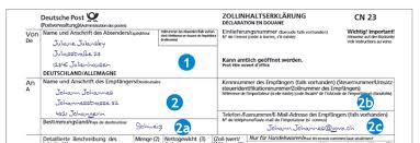 Die schweiz ist für ihre reizvollen landschaften außerordentlich berühmt. So Fullen Sie Die Zollinhaltserklarung Cn23 Fur Verkaufsware Manuell Aus