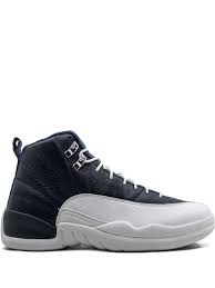 Black White Jordan 12 Retro 12 Retro Premium Sneakers In Black White Jordan Shoes For Men Sneakers Men Fashion Air Jordans
