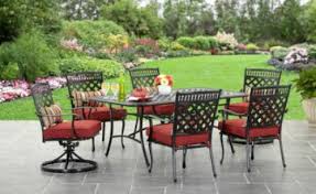 Outdoor Dining Set 7pc Aluminium Patio Furniture Clearence Terrace Yard Pool Set Smartdealsmarket Patio Dining Set Patio Outdoor Dining Set
