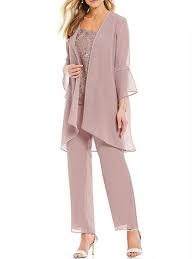 Codes promo, ventes flash, livraison offerte, trouvez le produit de vos rêves à prix réduit ! Tailleur Pantalon Robe De Mere De Mariee Grande Taille Elegant Brille Scintille Encolure Degagee Longueur Sol Mousseline De Soie Sans Manches Avec Dentelle 2 Mother Of The Bride Suits Mother Of