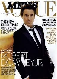 Men S Vogue Rdj Robert Downey Jr Downey Junior Male Magazine