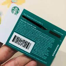Enter the gift card number and the security code, and press enter to view the remaining balance. Starbucks Hologram Card Ph Shopee Philippines