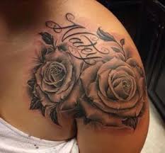 Rose Shoulder Tattoo Shoulder Tattoos For Women Shoulder Tattoos For Women Rose Shoulder Tattoo Tattoos