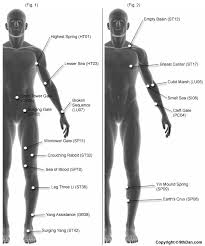 Pressure Points Chart For Martial Arts