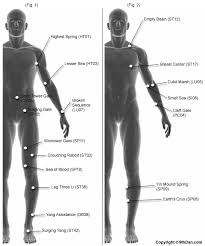 pressure points chart for martial arts