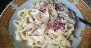 Resep Fettuccine Carbonara Ala Menu Pizza Hut Oleh Merry Kusumarani Recipe Memasak Resep Makanan Makanan