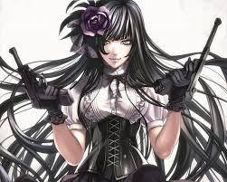 White robot wallpaper, artwork, science fiction, neon genesis evangelion. Dual Gun Rose Green Eyes Evil Floral Gun Anime Hot Anime Girl Weapon Hd Wallpaper Peakpx