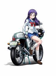 Video Bakuon Tv Anime Fills Out Lead Cast Anime Anime Motorcycle Character Design