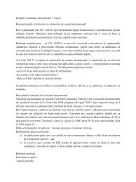 Dreptul comertului international curs pdf. Dreptul Comertului International Curs8