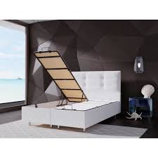 Lit futon en pin massif blanc 160x200. Lit Perla Achat Vente Pas Cher