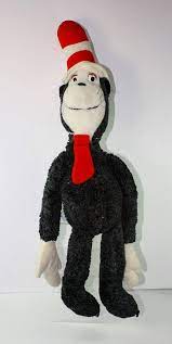 Vintage Dr Seuss The Cat In The Hat Plush Doll 1980 S Plush Dolls Plush Dolls