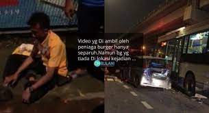 City shuttles will operate within kuala lumpur's central business district while trunk buses will link hubs at the edge of the cbd with suburban transportation hubs. Pemandu Bas Terpaksa Selamatkan Diri Selepas Saksi Kongsi Kisah Sebenar Kejadian Langgar Lari Berita Semasa Myberita News