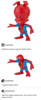 Spiderham Spiderman Into The Spider Verse Tumblr Funny Funny Memes Marvel Memes
