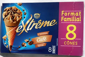 Cones Cafe Extreme Nestle 568g 8 Cones