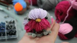 Vogel Aus Wolle Basteln Schone Bastelidee Mit Kinder Bastelideen Kinder Bastelideen Basteln