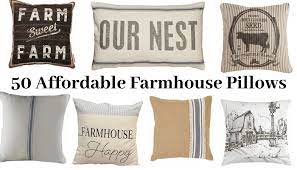 Here, your favorite looks cost less than you thought possible. 50 Farmhouse Pillows For Cheap You Will Want Them All