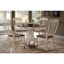 Acme Furniture Dylan 5 Piece Round Dining Table Set Hayneedle